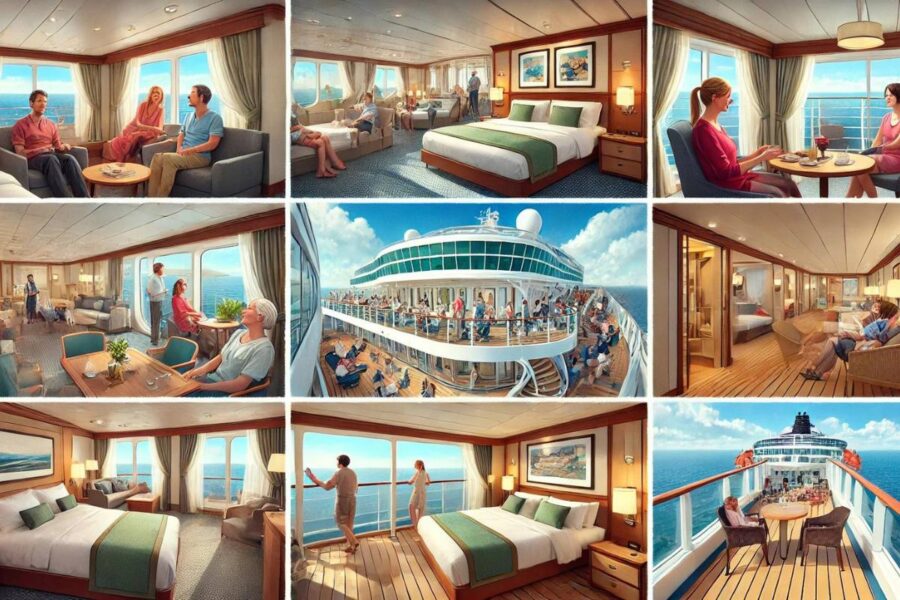 Accommodation Choices on Fred Olsen Cruise Line