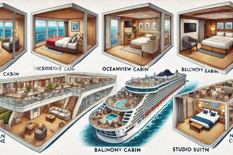 Accommodation Choices on Norwegian Cruise Line