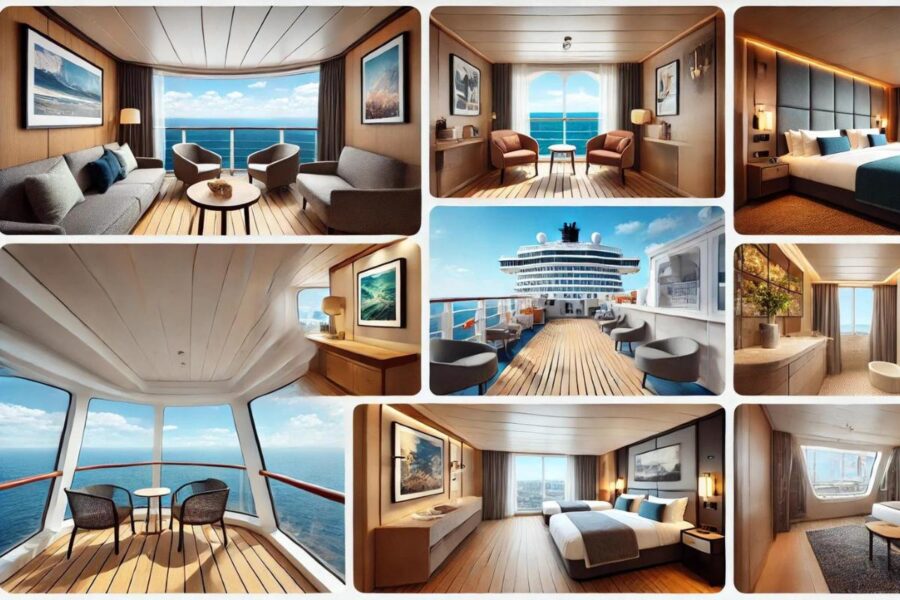 Accommodation Choices on a Holland America Line cruise