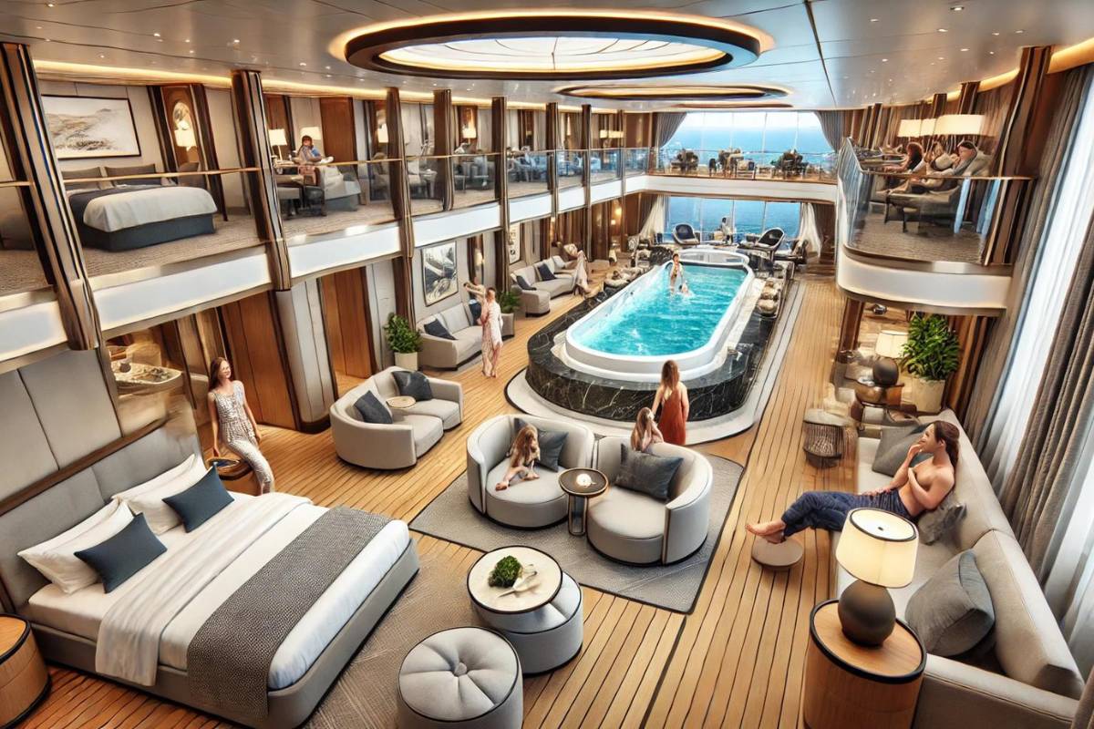 Accommodation choices onboard Regent Seven Seas Cruise Line