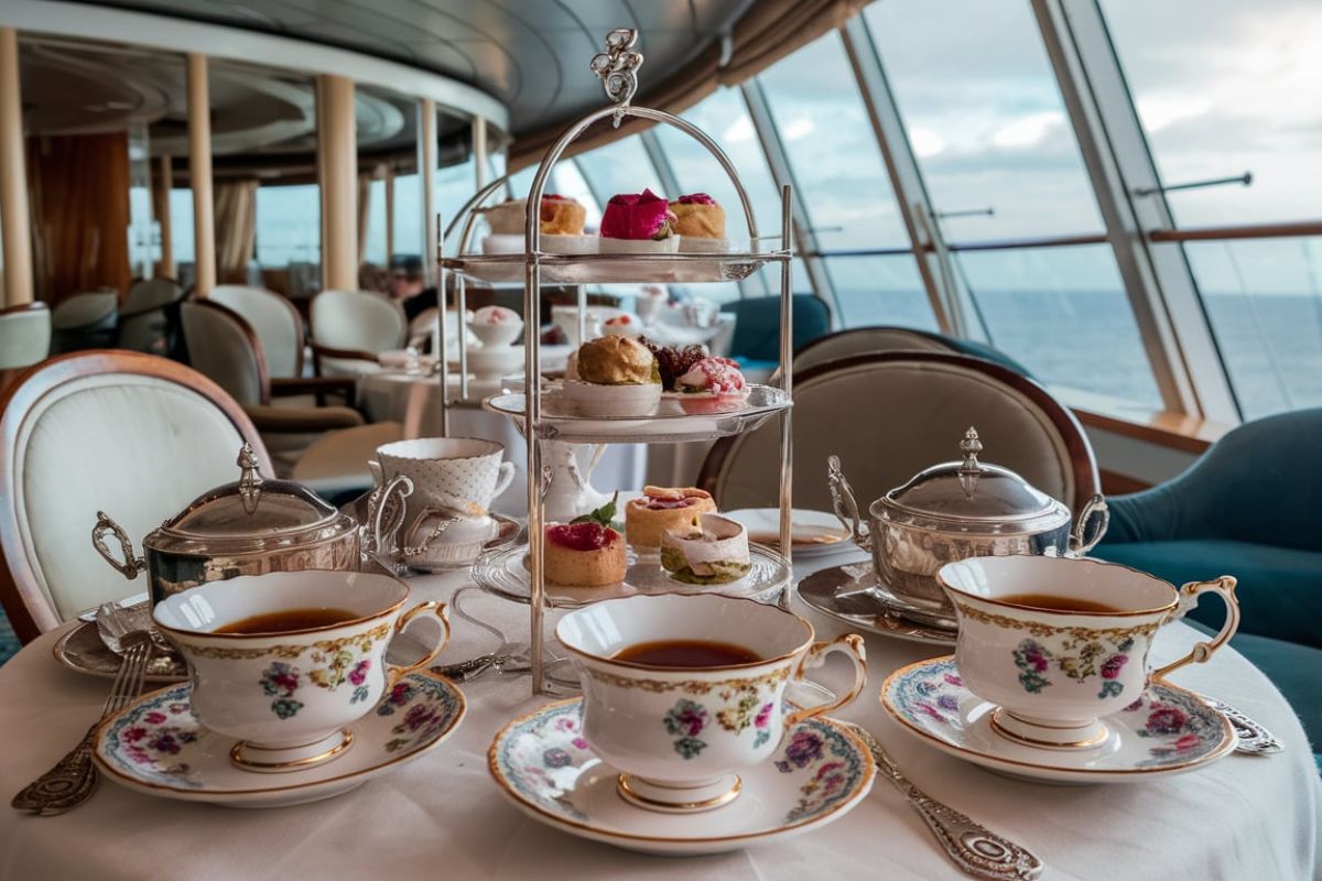 Afternoon tea Cunard Cruise Line