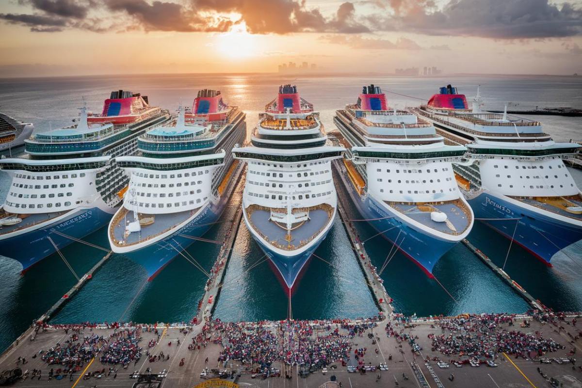 All ships in the fleet of Princes Cruises