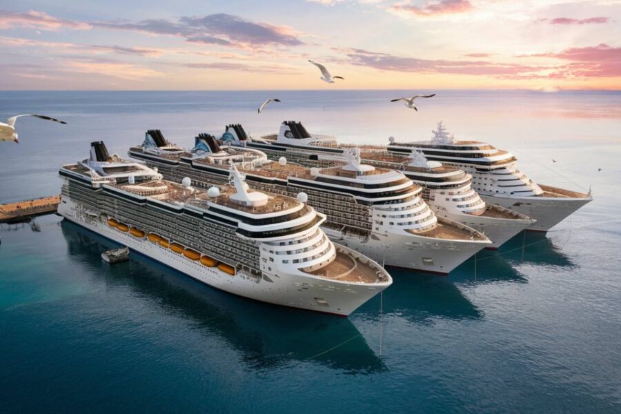 Crystal Cruise ships fleet