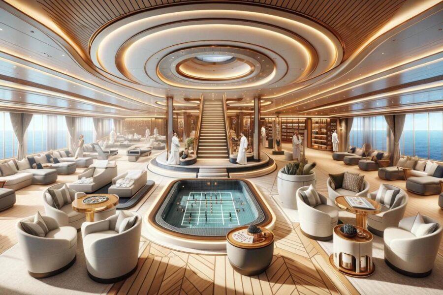 Luxurious facilities of Seabourn Cruises