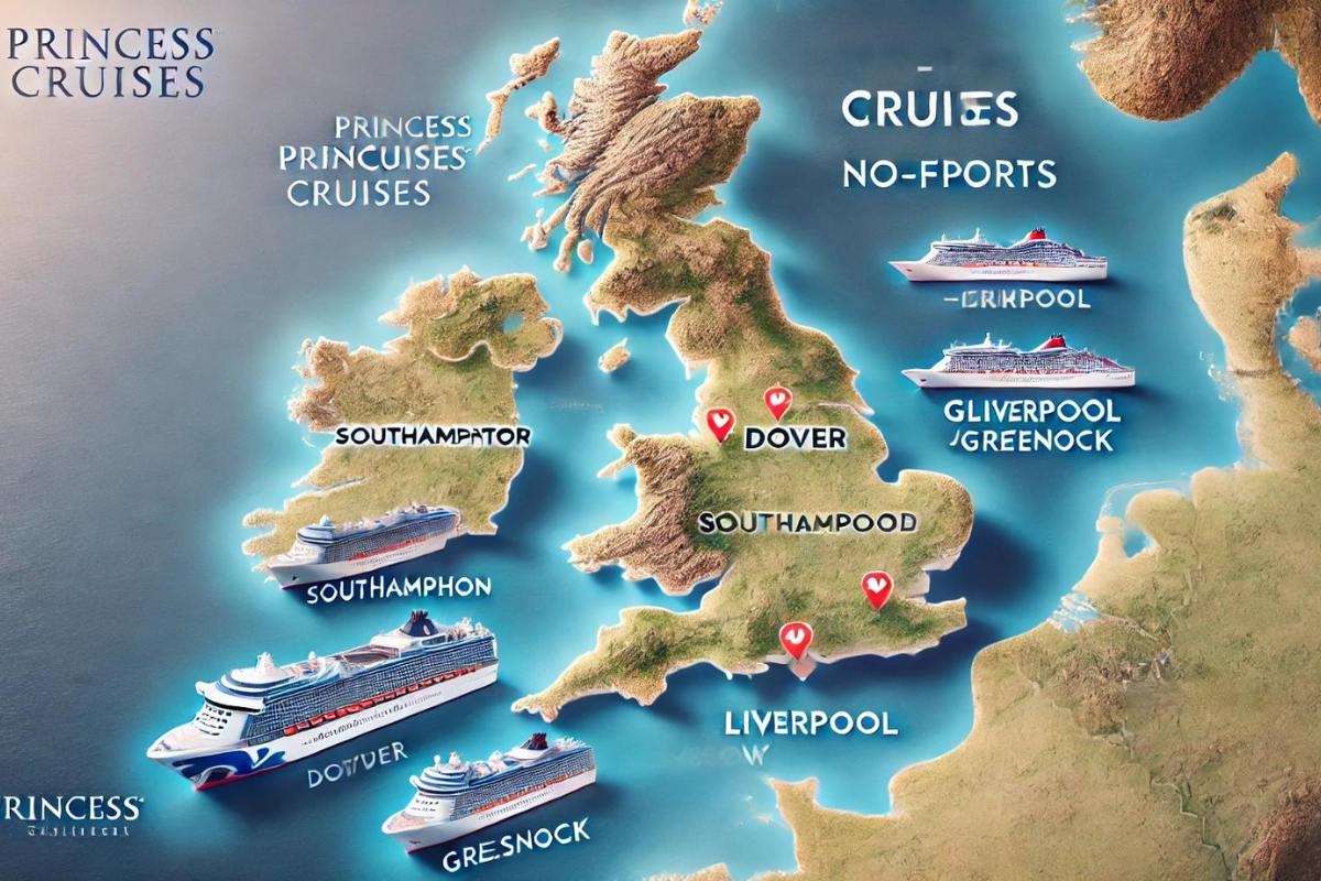 No-fly UK ports for Princess Cruises