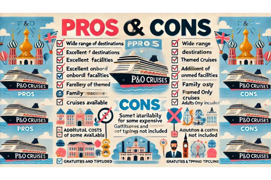 Pros and cons of P&O Cruises