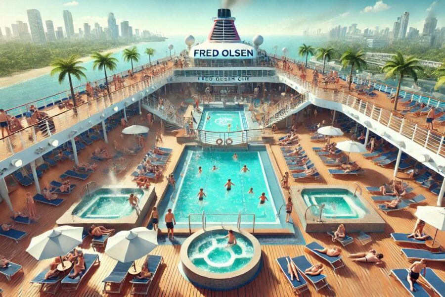 Swimming Pools on Fred Olsen Cruise Line