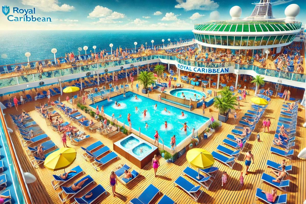 Swimming Pools on Royal Caribbean Cruises