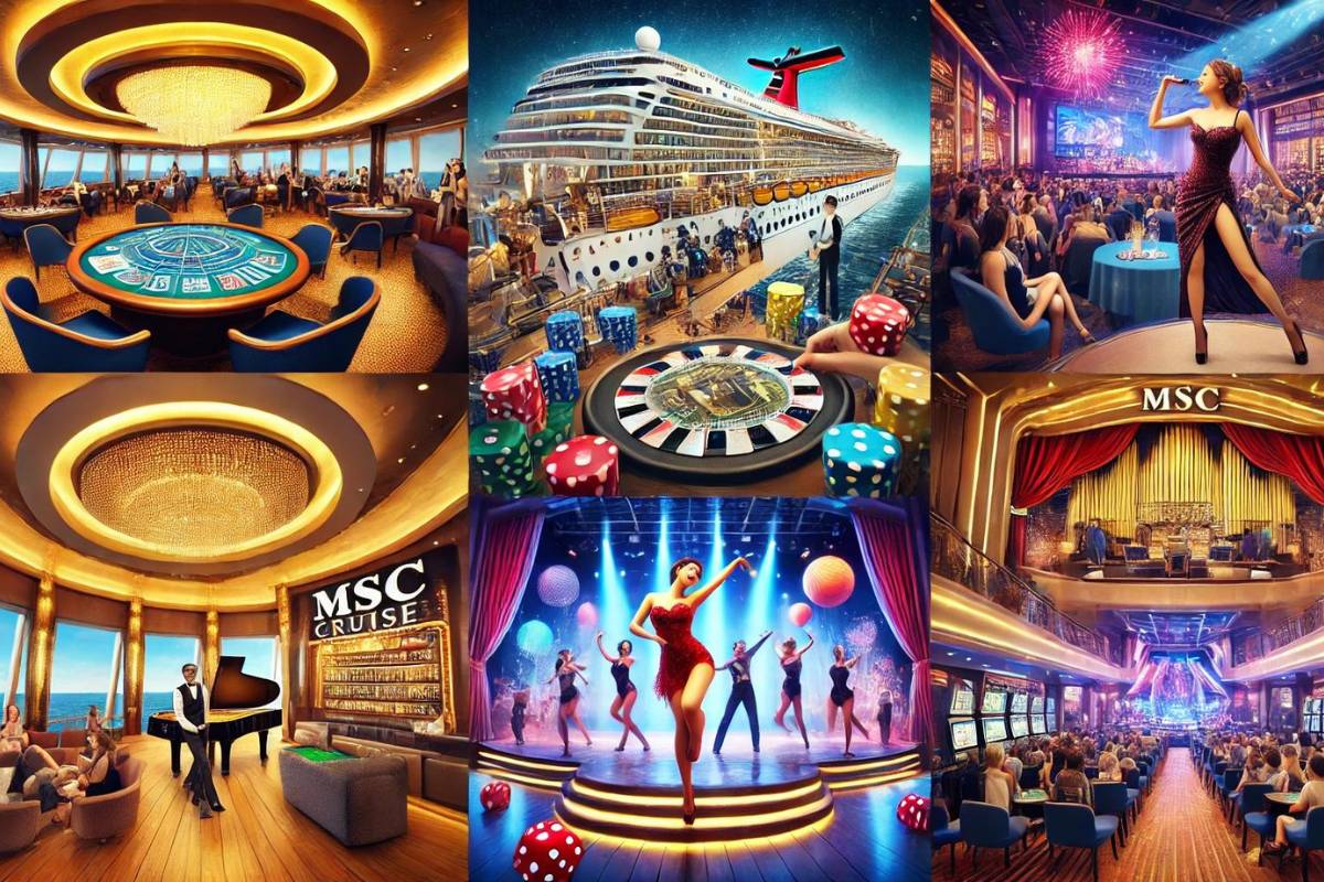 entertainment options on MSC cruise ships