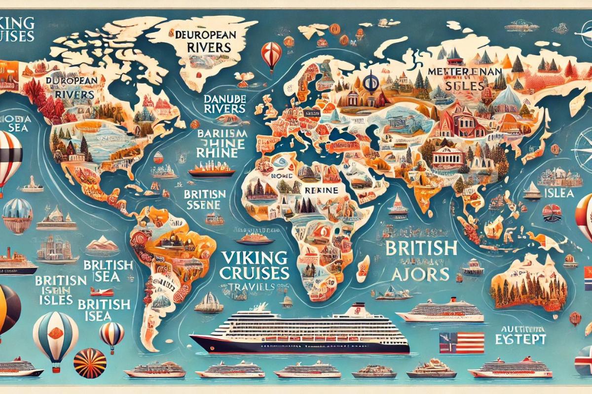 Destinations of Viking Cruises