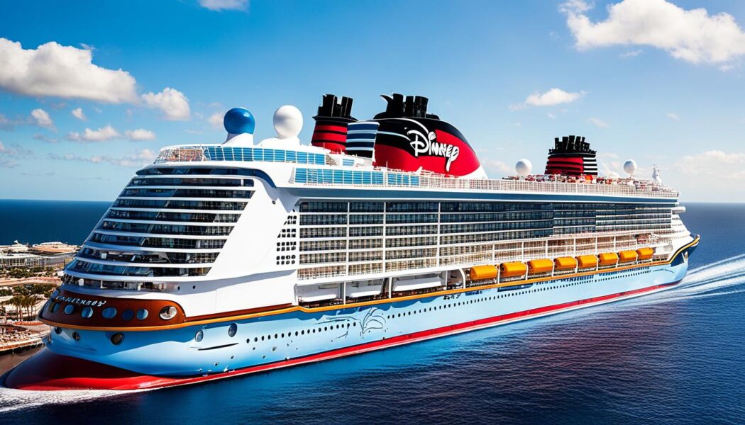 Disney Cruise Ship with AquaDuck