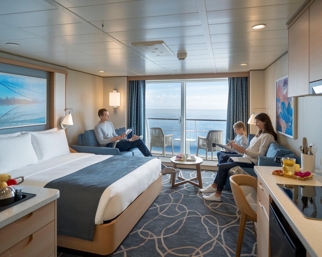 Family cabin on NCL cruise ship