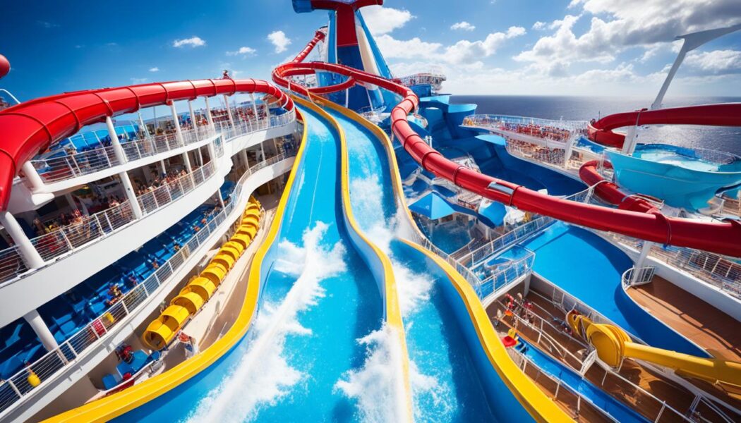 best water slide on a cruise ship