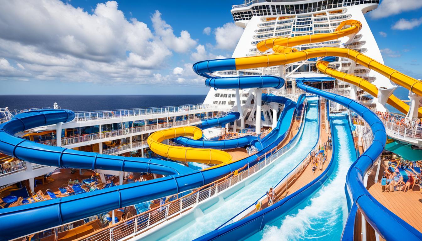 royal caribbean water slides