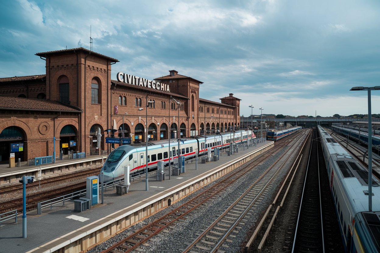 Civitavecchia’s train station