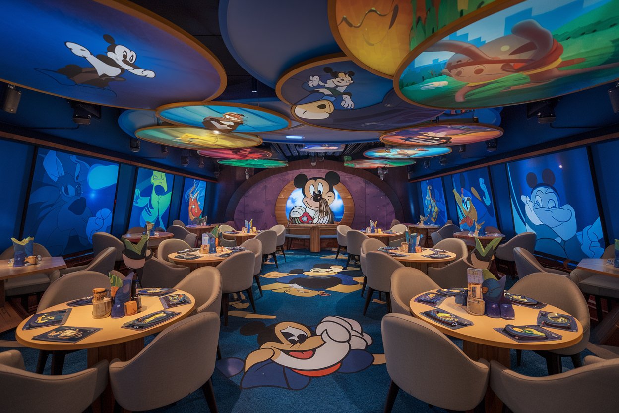 Dinner at Animators Palate gets a dose of Disney magic