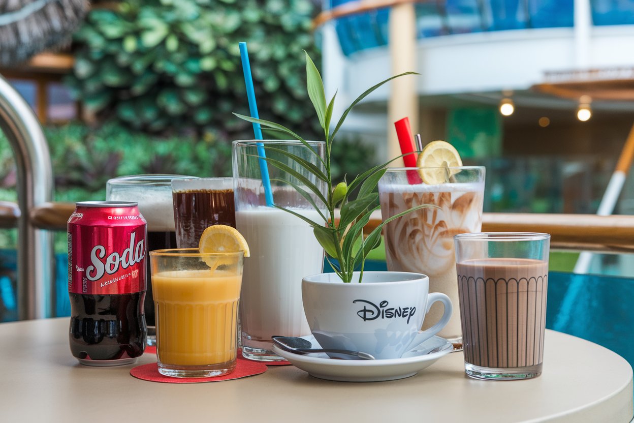 Drinks not included on a Disney Cruise