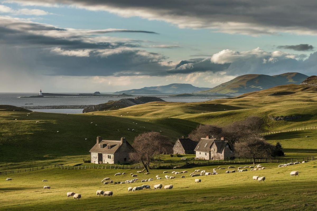 Hills in Scotland on Hebridean Island Cruise