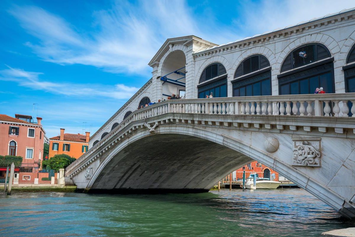 Rialto Bridge in Venice Italy