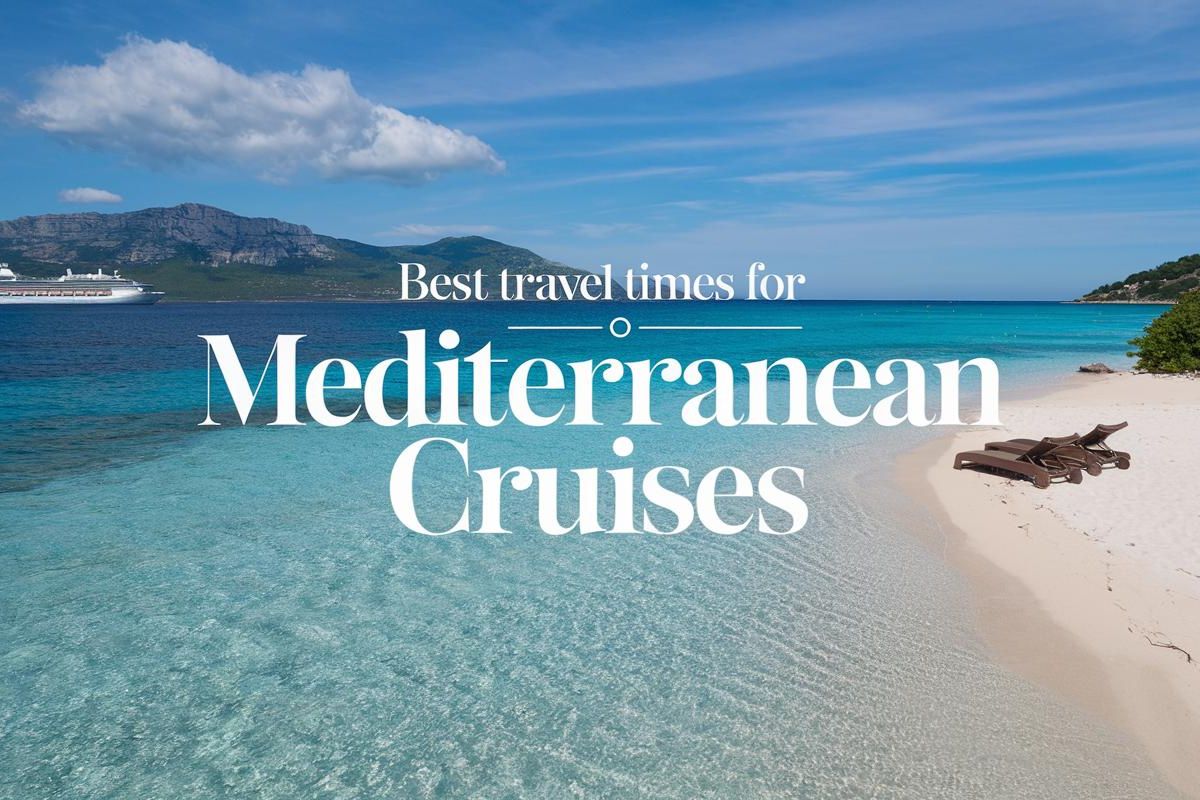 Best travel times in shoulder season for Mediterranean cruises