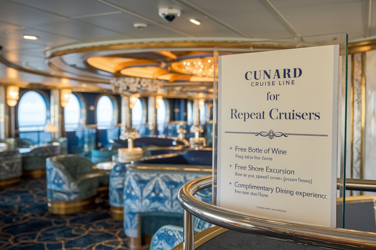 Perks for Repeat Cruisers on Cunard Cruise Line