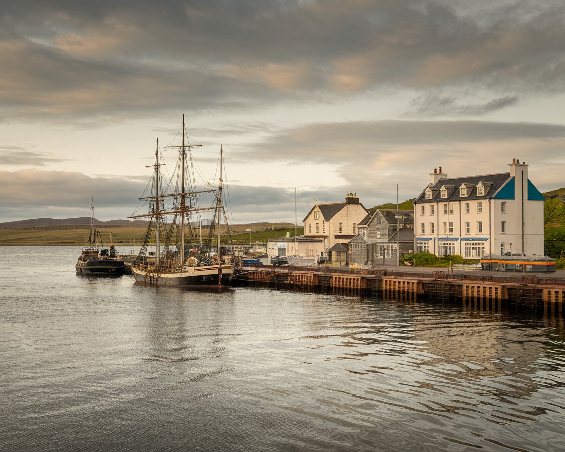 Port of Cromarty Firth (Invergordon) in the late 19th century.