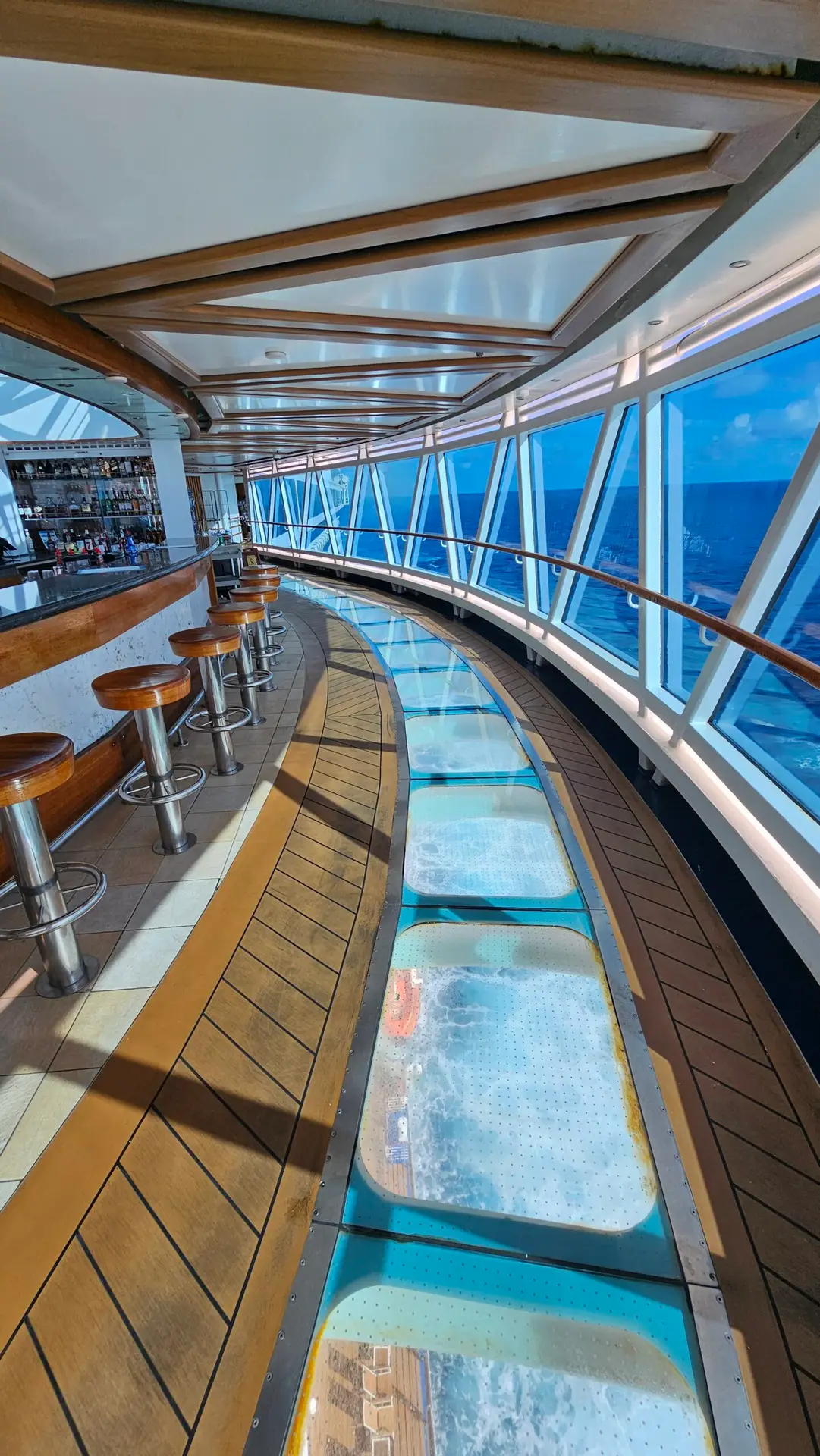 Sea walk on Royal Princess cruise line