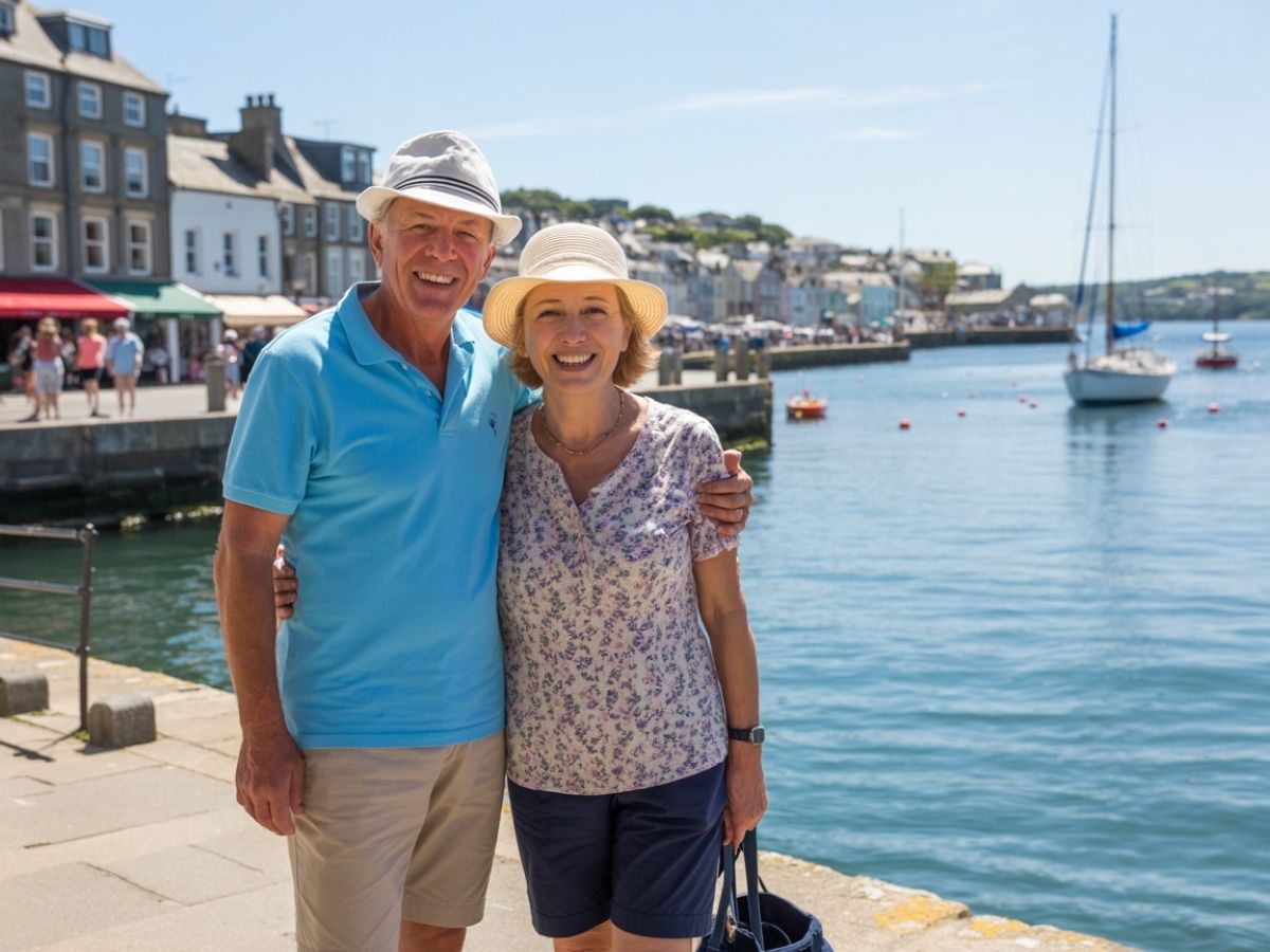 Falmouth cruise port Cornwall