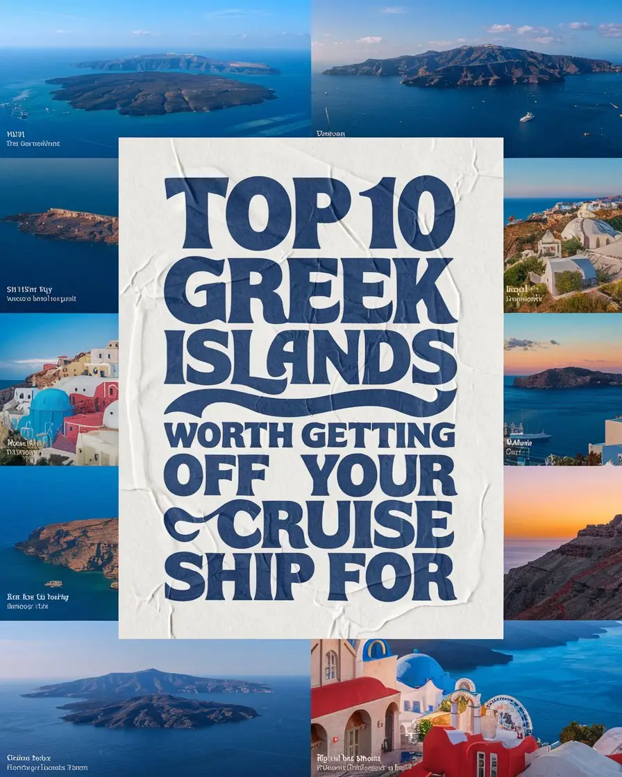 College of the top 10 Greek Islands worth getting off your cruise ship for