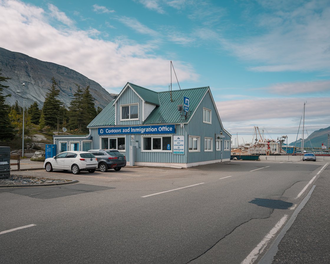 Customs & Immigration at The Port of Kangerlussuaq