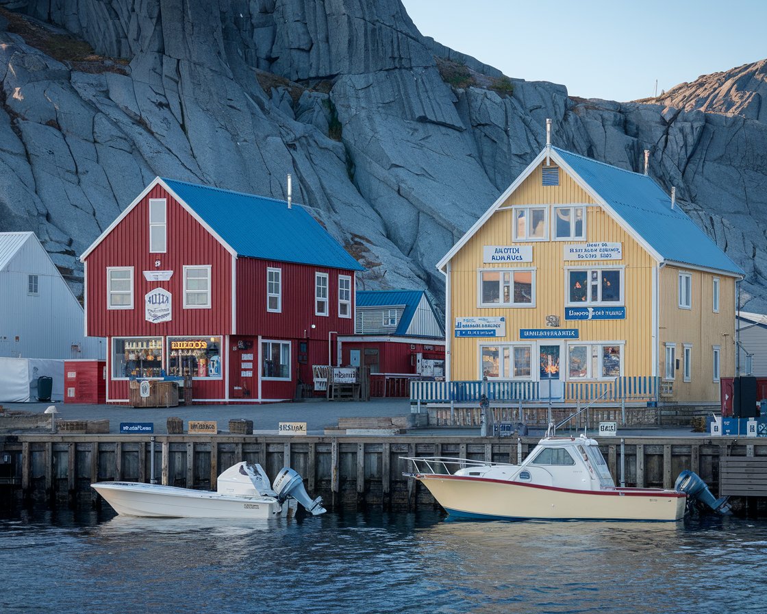 Nuuk Harbour Local Shopping Experience