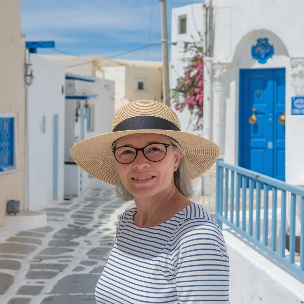 Patricia Langford, mediterranean cruise travel agent in Greece