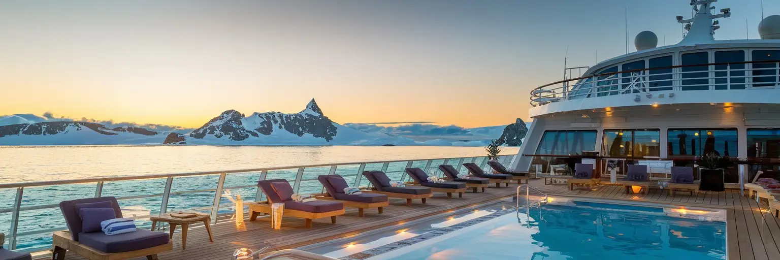 Polar cruise in luxurious wellness