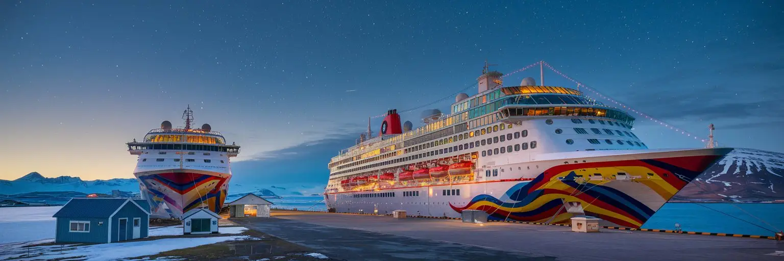 Upernavik, Greenland Cruise Port with Cruise ships