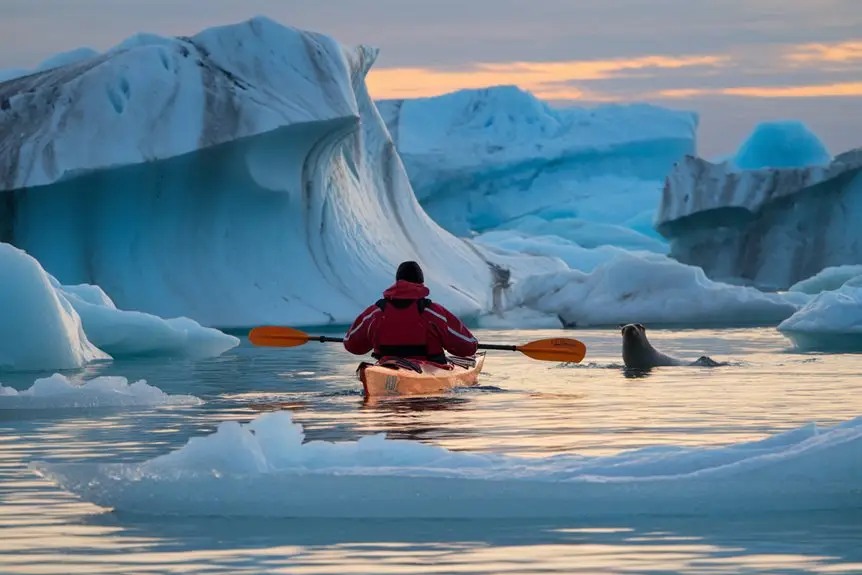 adventure in icy waters