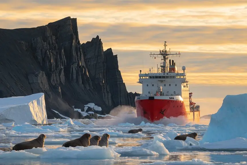 exploring franz josef land