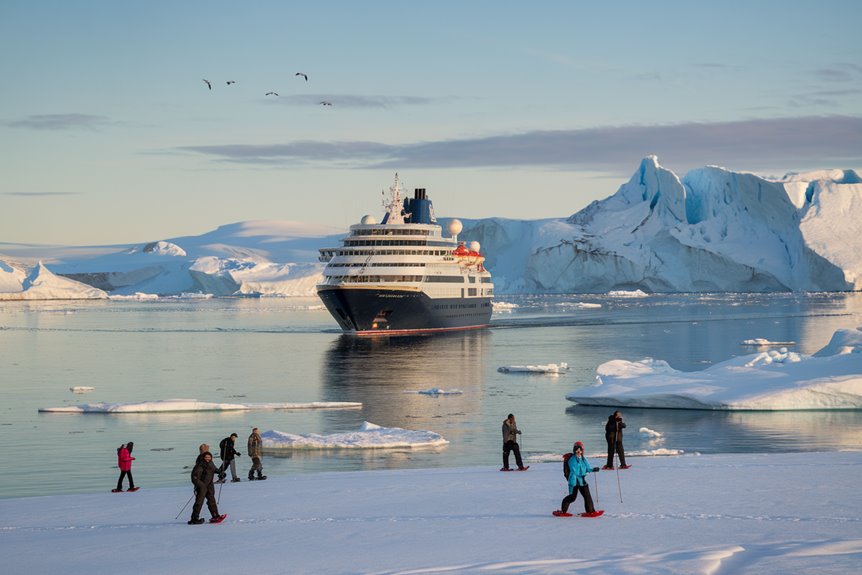 exploring icy polar landscapes