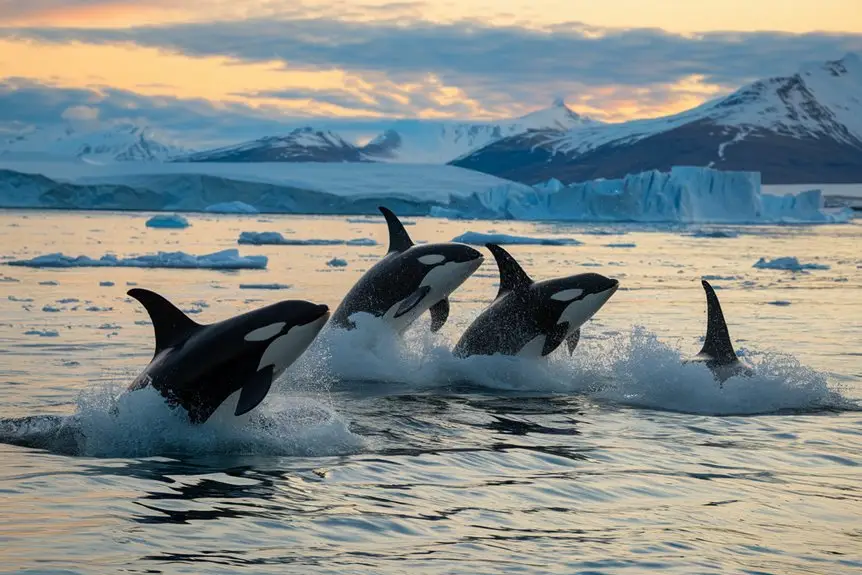 marine mammal behavior patterns
