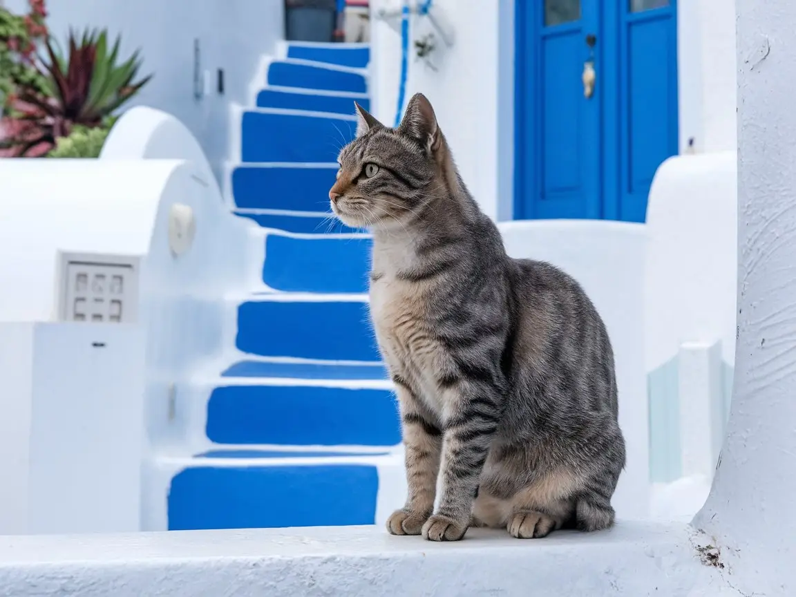 photogenic felines provide delightful subjects for cruise passenger photography.