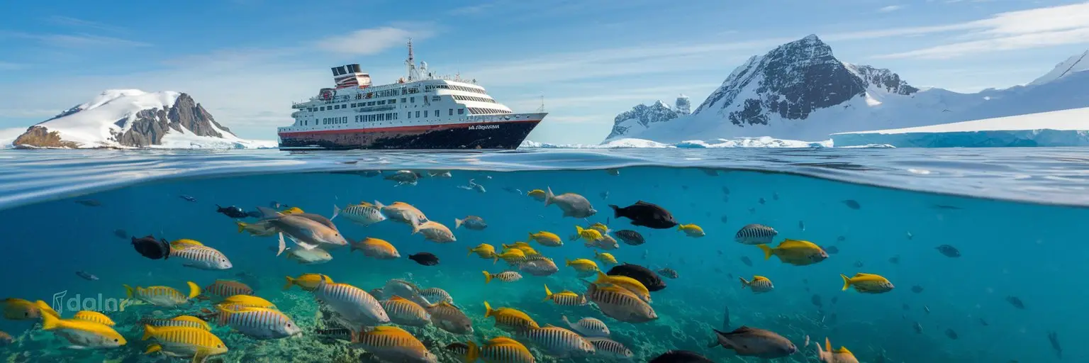 polar cruise with a vibrant underwater world