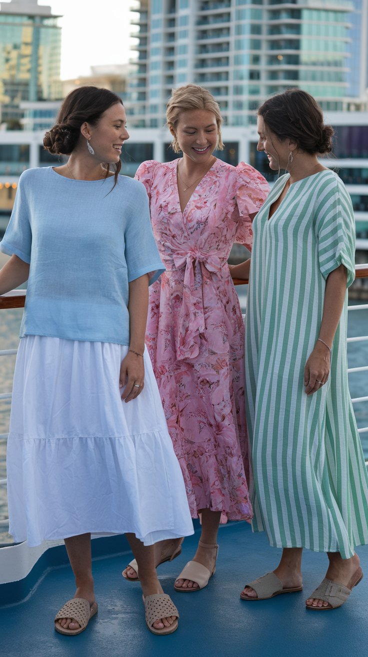 Casual dinner wear ideas for Caribbean cruises