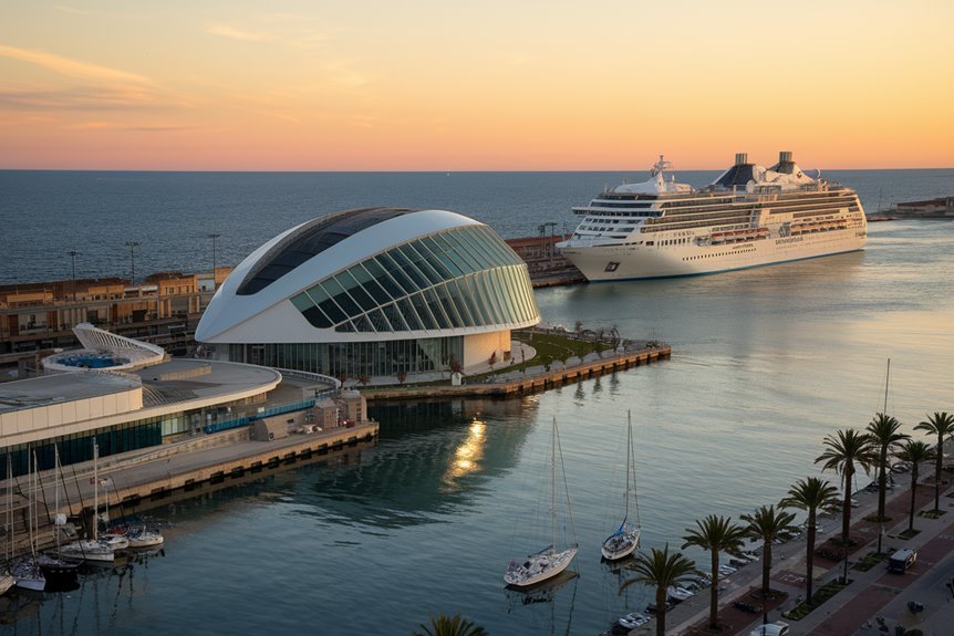 valencia s bustling shipping hub