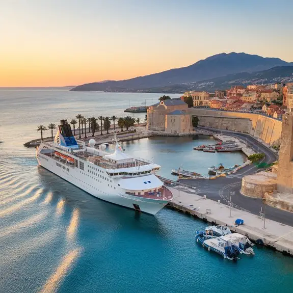 corfu cruise port transportation options