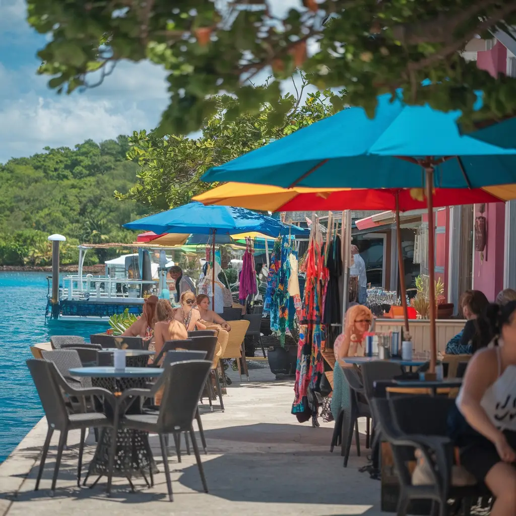 dining drinking shopping options