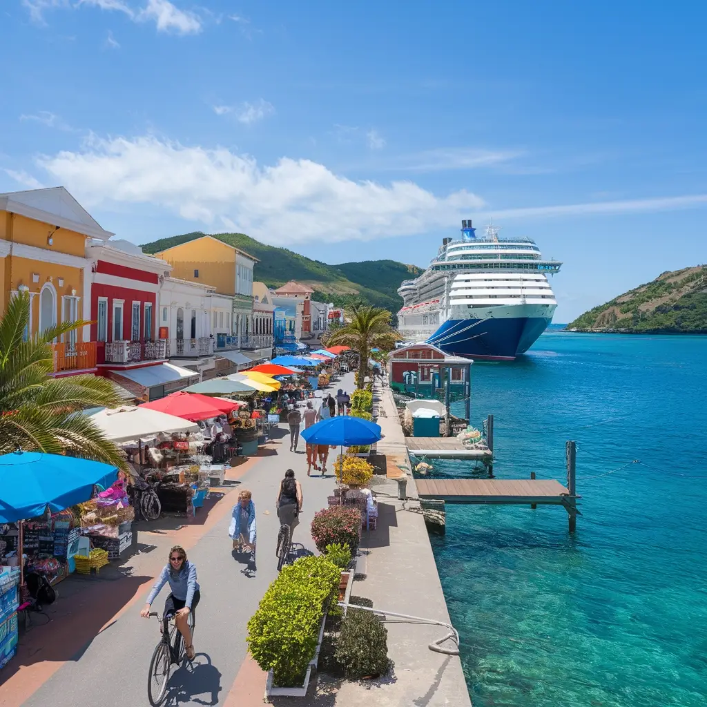 navigating kralendijk cruise terminal