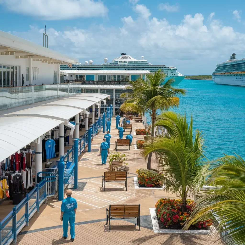 navigating port terminal facilities