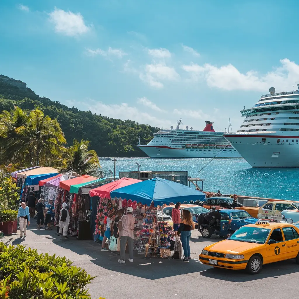 navigating the cruise terminal