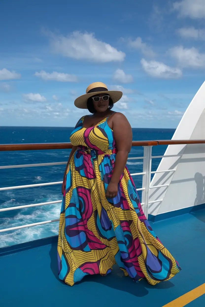 plus size cruise outfits