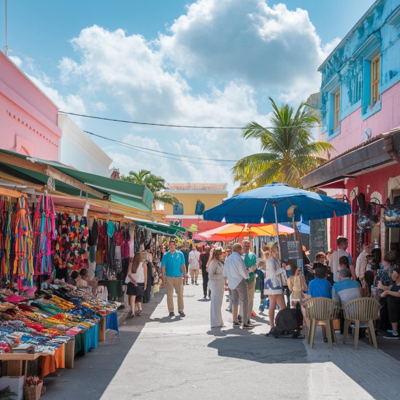shopping and dining experience in Cozumel