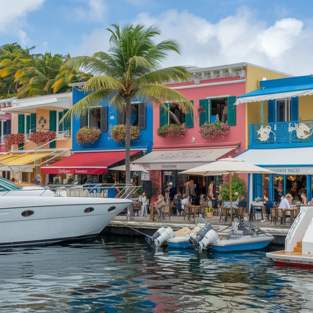 shopping and dining options